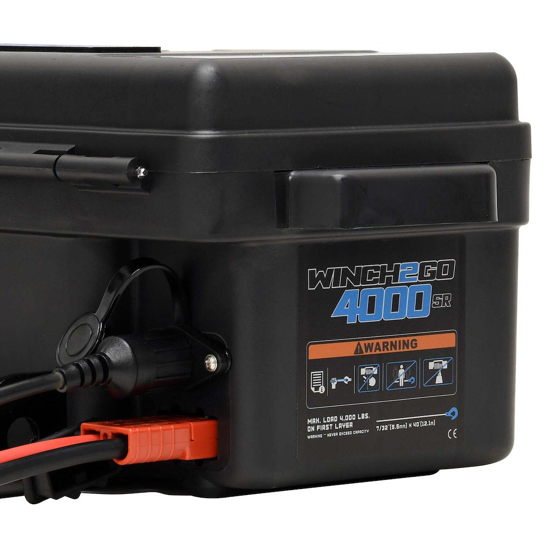 Superwinch 1140232 Winch2Go 4,000-lb Synthetic Rope Winch
