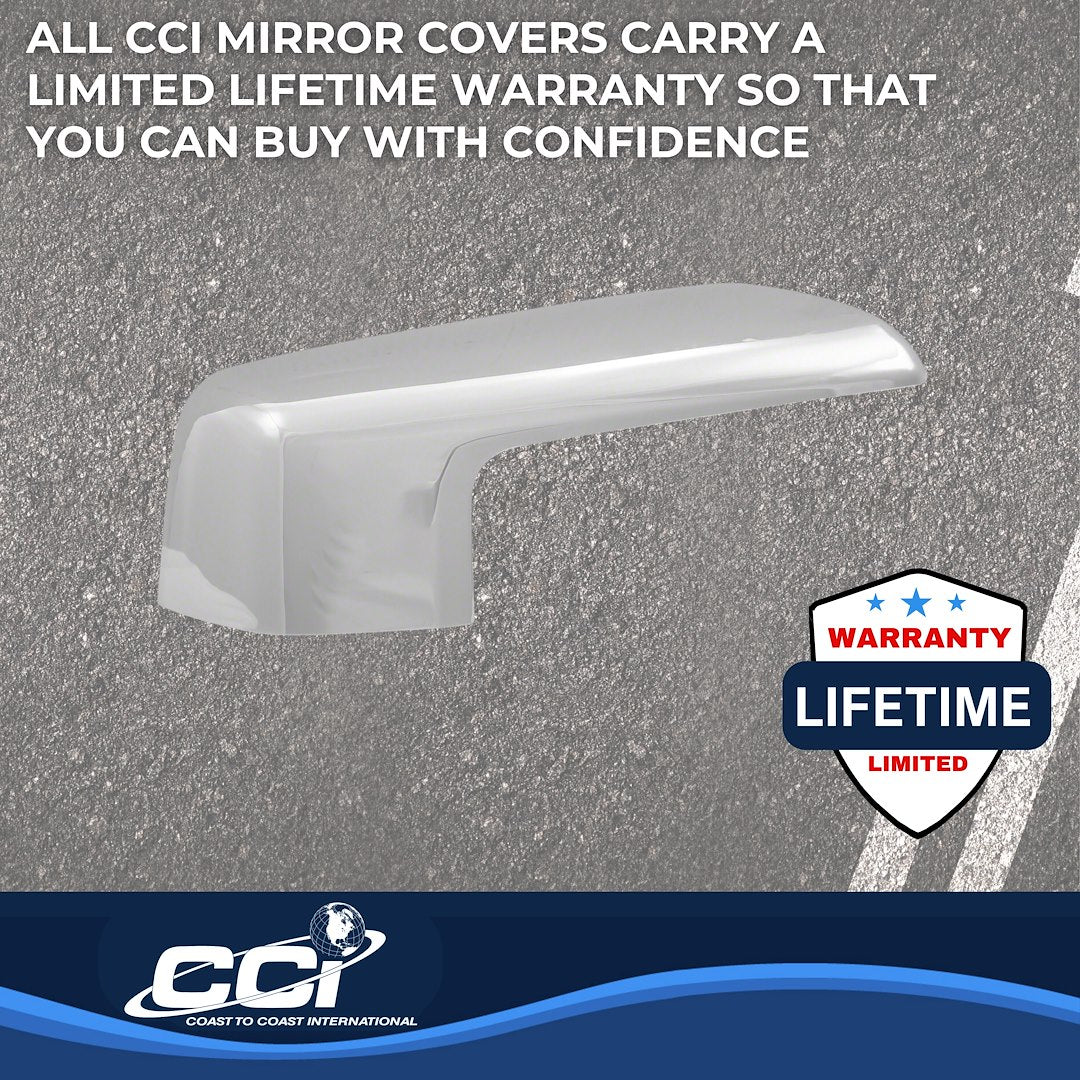 Coast To Coast MC67536R Silverado/Sierra Chrome Mirror Tops - image 4