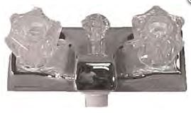 LaSalle Bristol 20351W21 Bathtub Faucet - 4 in, White