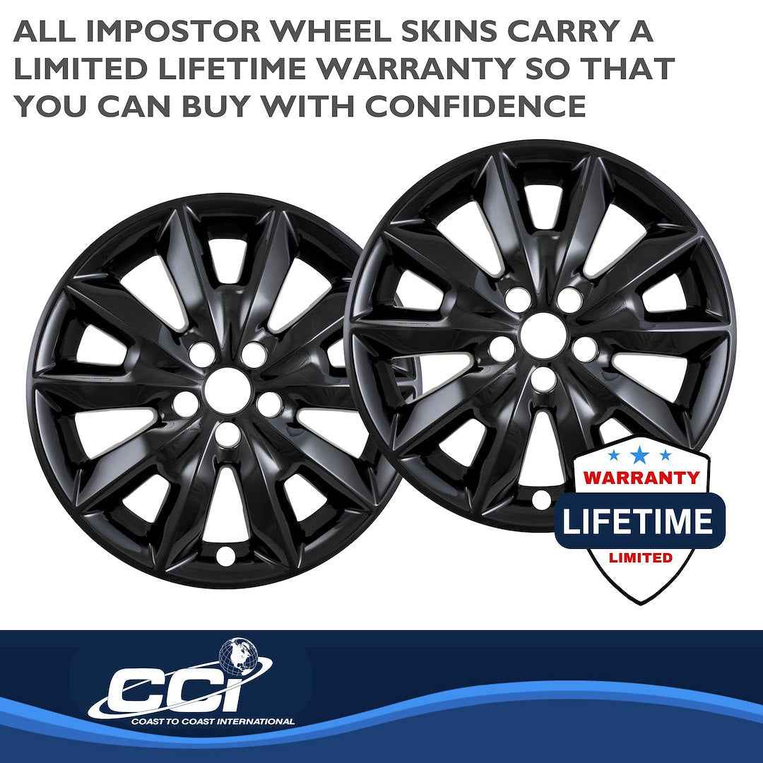 Coast To Coast IMP481BLK Cherokee Gloss Black Wheel Skin
