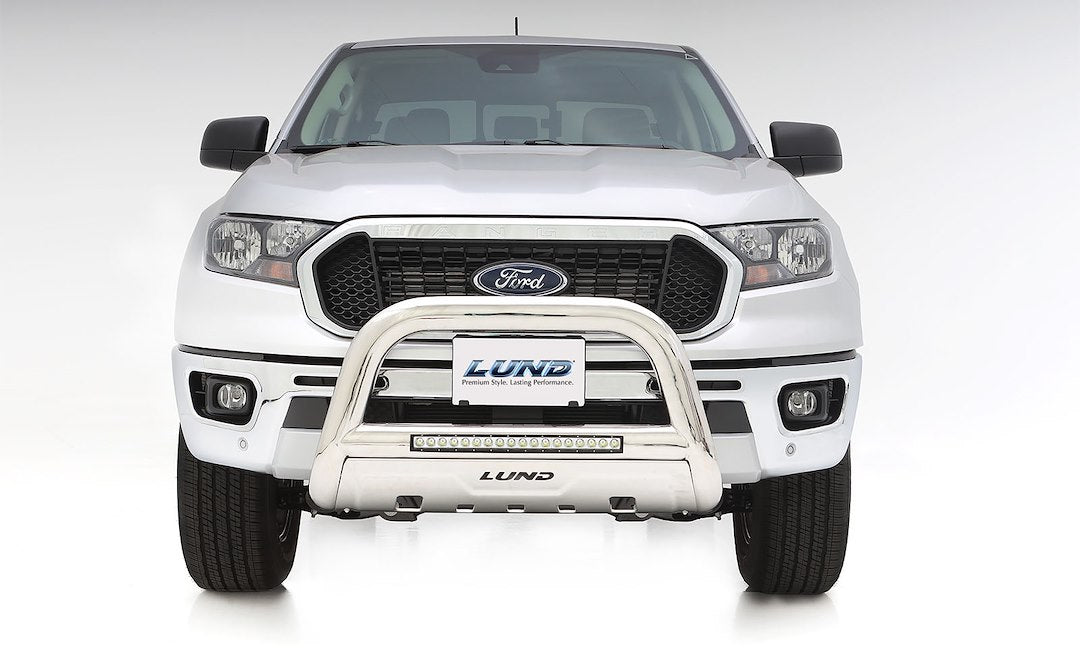 Lund 47021300 Polished Stainless 3-1/2-Inch Bull Bar