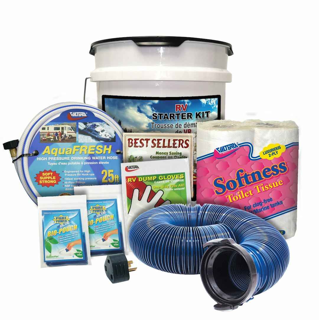 Valterra K88122 RV Startup Kit - 25 ft Water Hose
