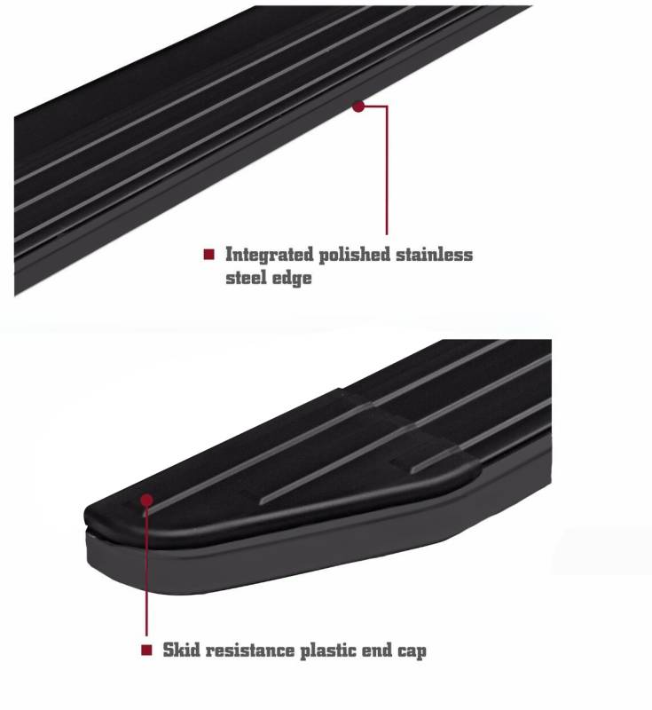 Black Horse Offroad Peerless Running Board PR-R176BK - image 7