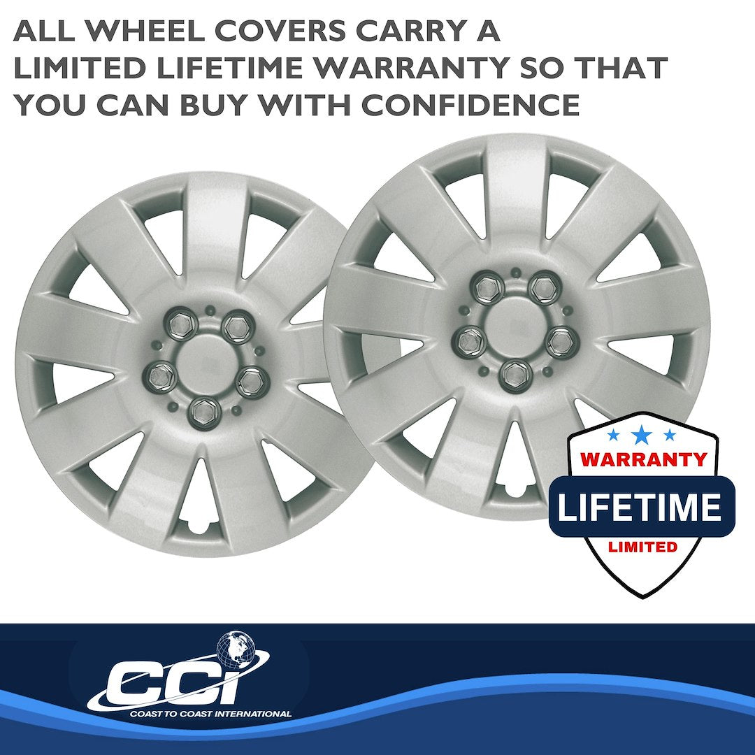 Coast To Coast 41015S Corolla 15-Inch 9-Spoke Covers - image 3