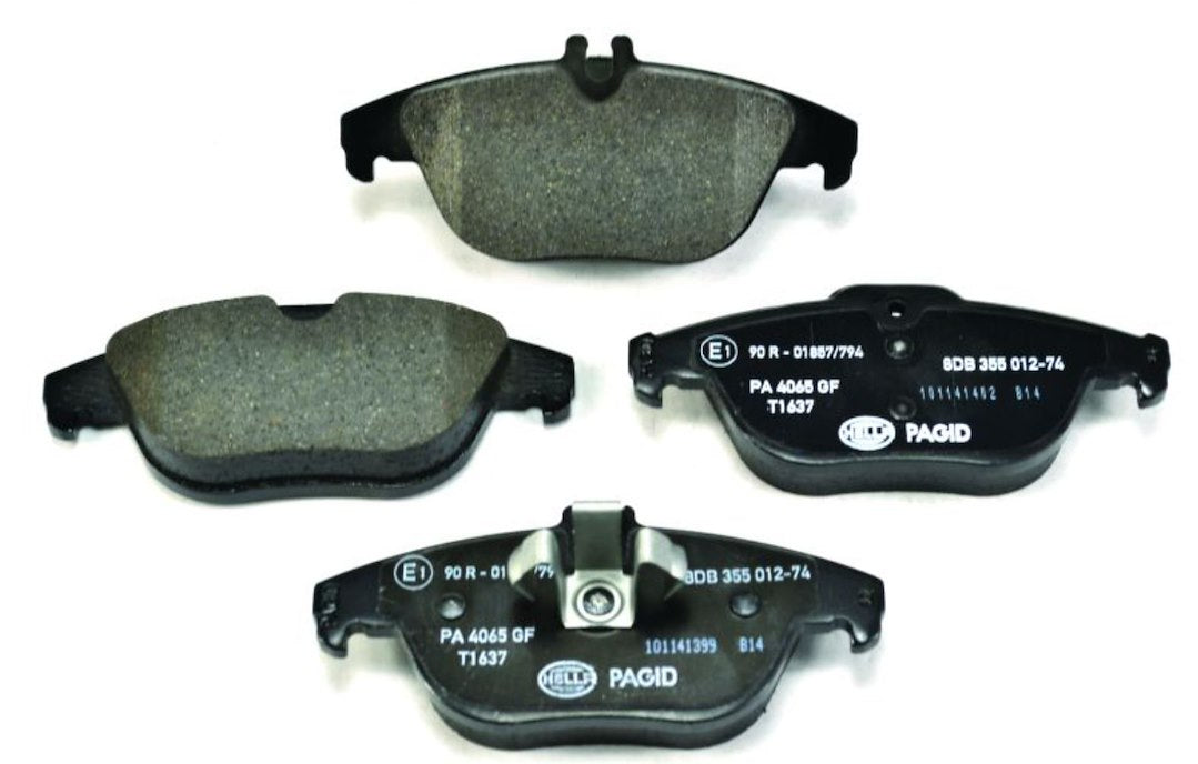 Hella Pagid 355012741 Low-Metallic Disc Brake Pad Set