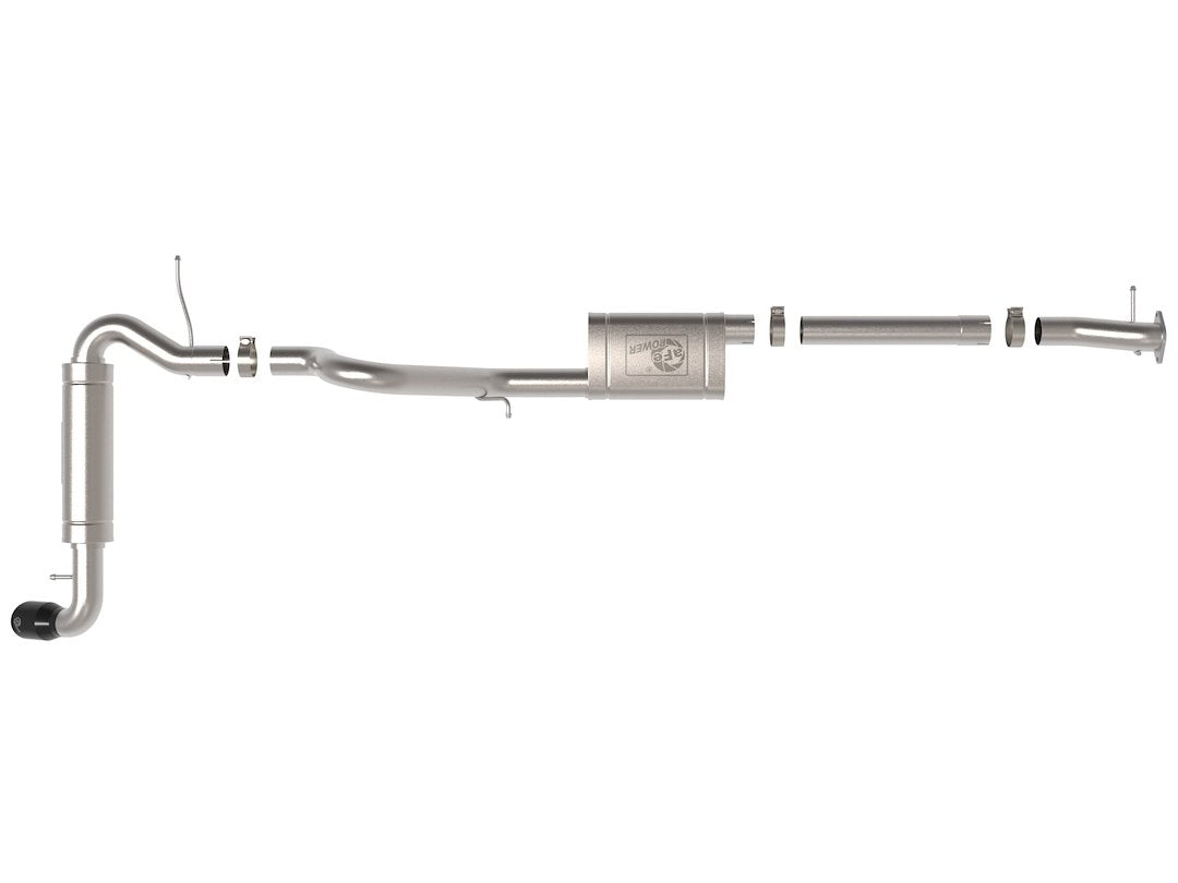 Advanced FLOW Engineering Apollo GT Cat-Back System Single Single Exhaust System Kit 49-43136-B - image 2