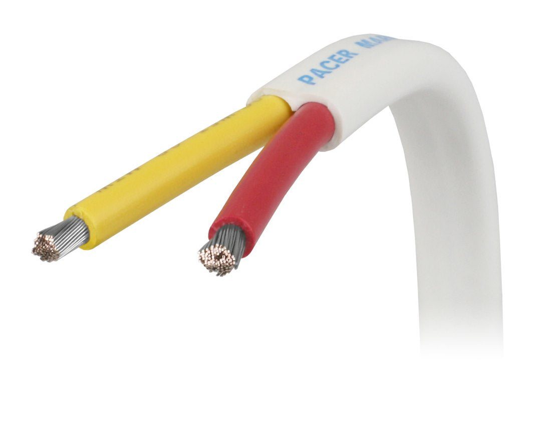 Pacer Marine W10/2dc-100 Tinned-Copper Duplex Boat Cable