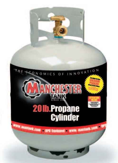 Manchester Tank 10504 20-lb Portable Steel Propane Cylinder