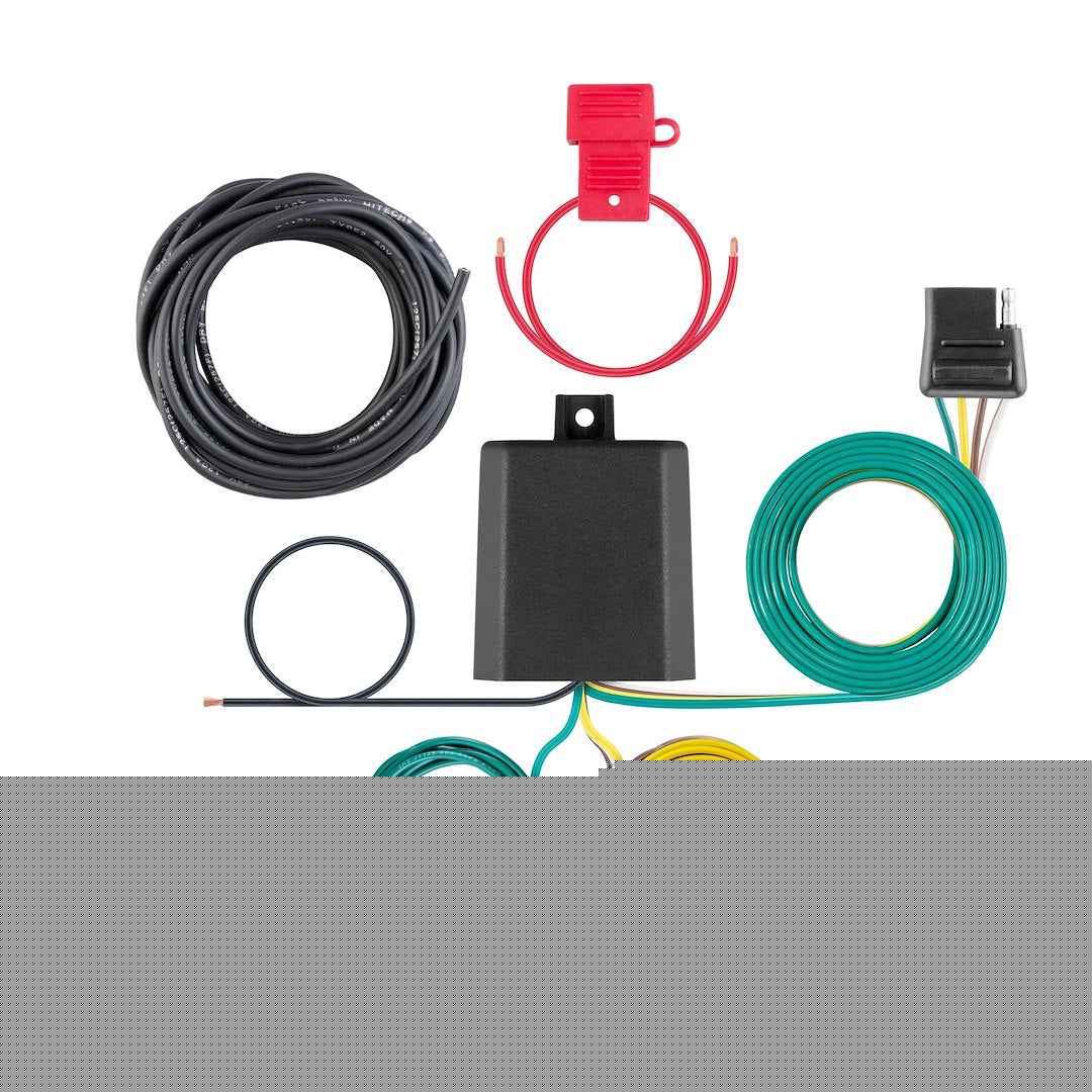 CURT 56343 Custom 4-Way Flat Wiring - Ford Flex