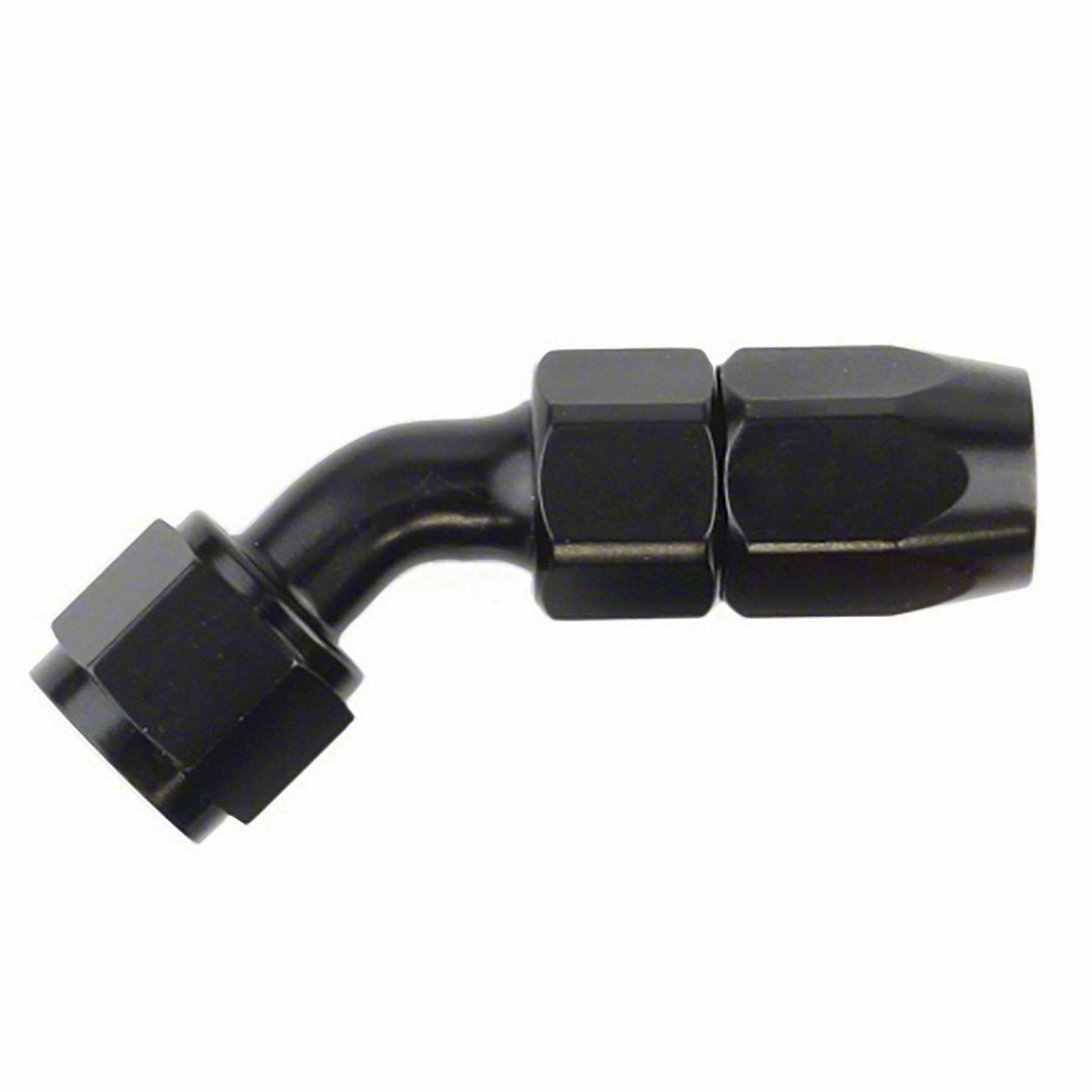 SpeedFX 510845BK Black 45-Degree -8 AN Hose End