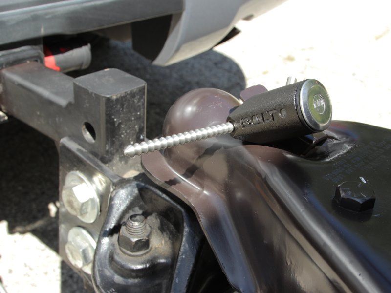 Bolt Locks/ Strattec Security 7025285 Trailer Coupler Lock - image 2