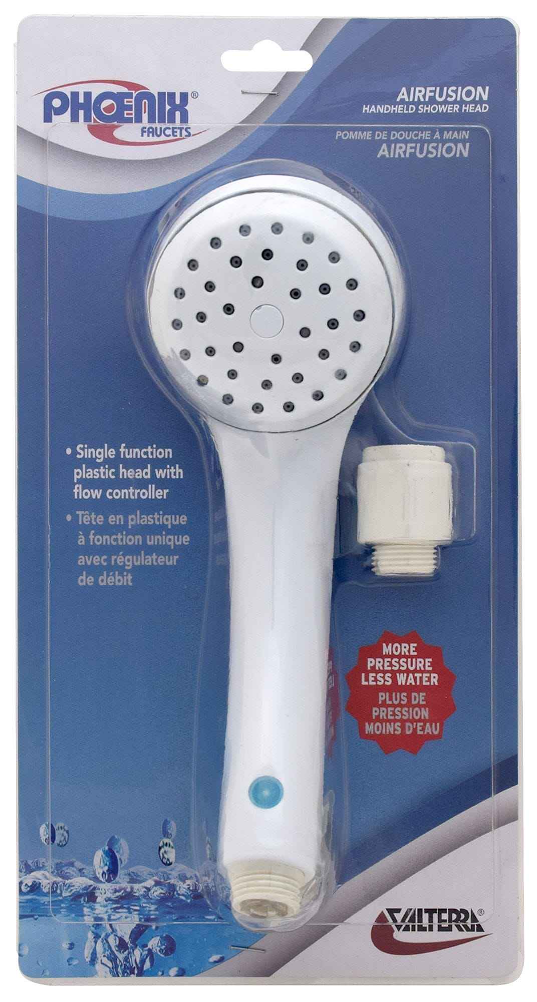 Phoenix Products PF276042 Handheld Shower Head - White