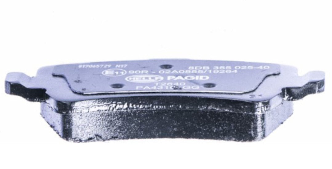 Hella Pagid 355025401 Low-Metallic Disc Brake Pad Set