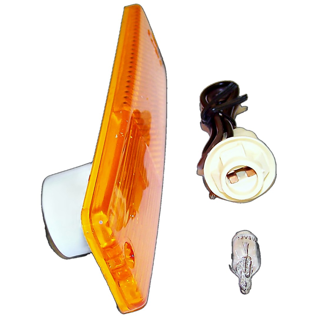 Crown Automotive 994020K Amber Front Fender Side Marker Kit - image 2