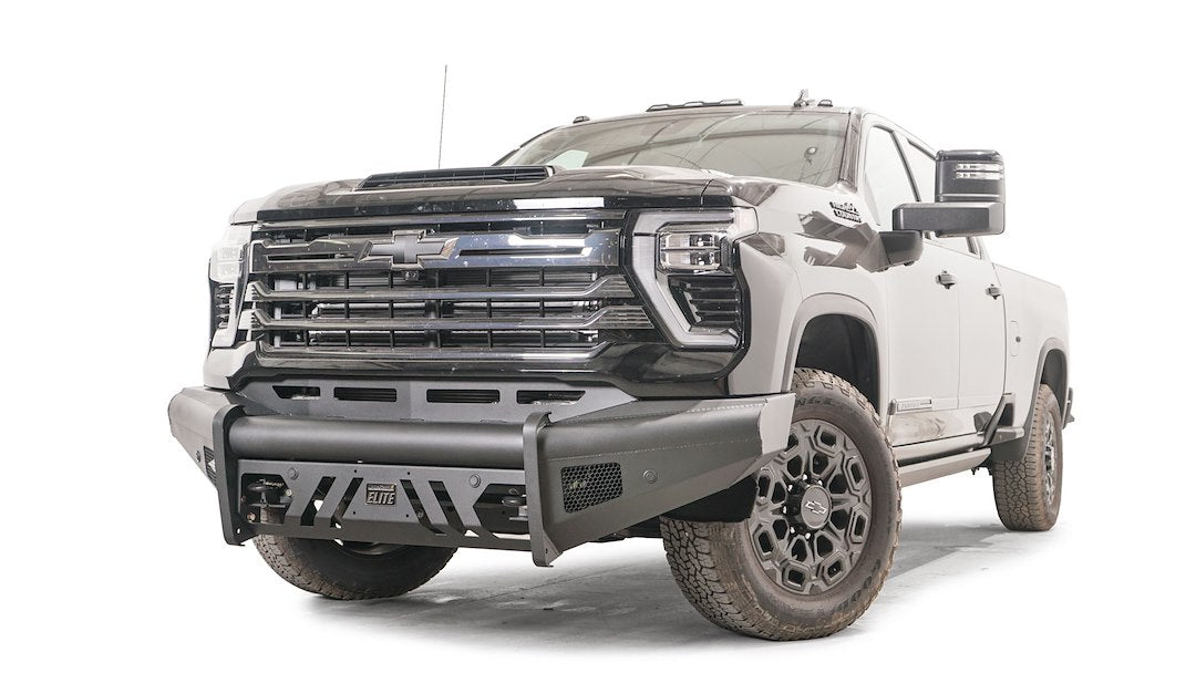Fab Fours CH24-Q6161-1 Black Steel Elite Front Bumper