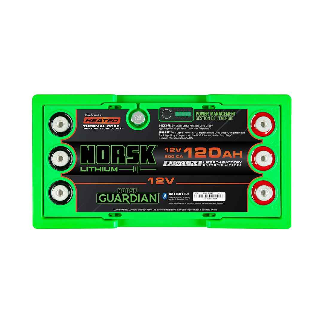 Norsk B12120GHS 12V 120Ah Lithium Starting Battery