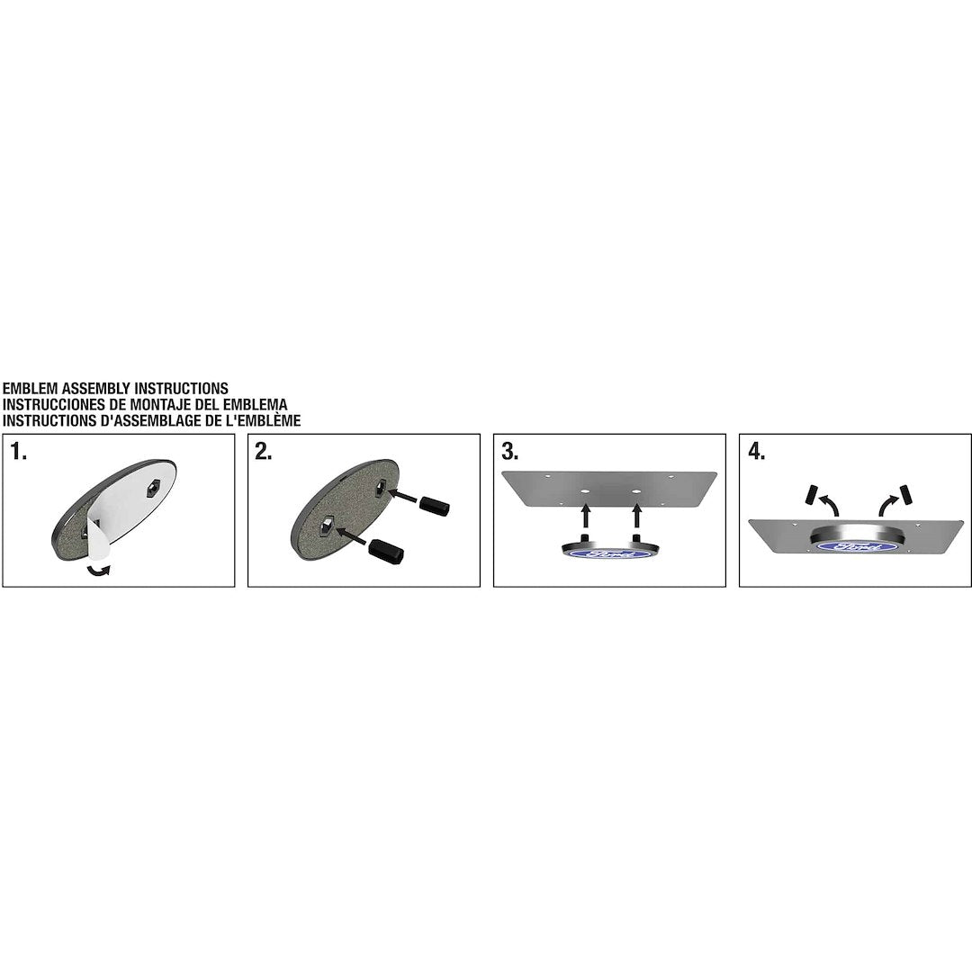 Cruiser 70207 Ford Stainless Steel Novelty Plate - image 4