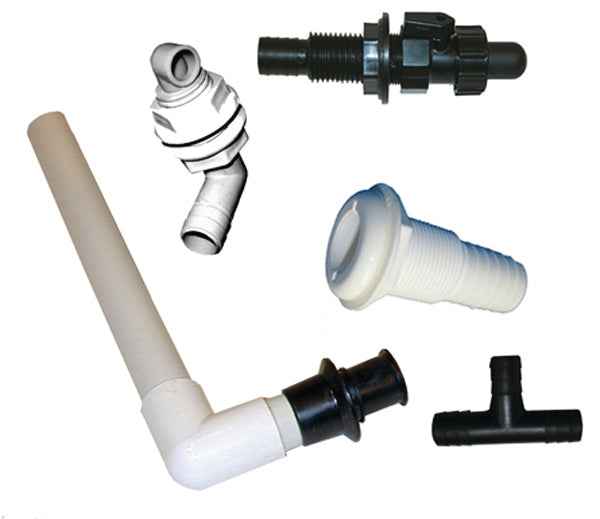 T-H Marine BWK-2-DP Livewell Plumbing Kit