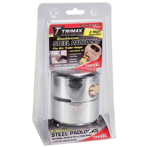Trimax Locks THP2XL Trailer Cargo Door Lock - Silver