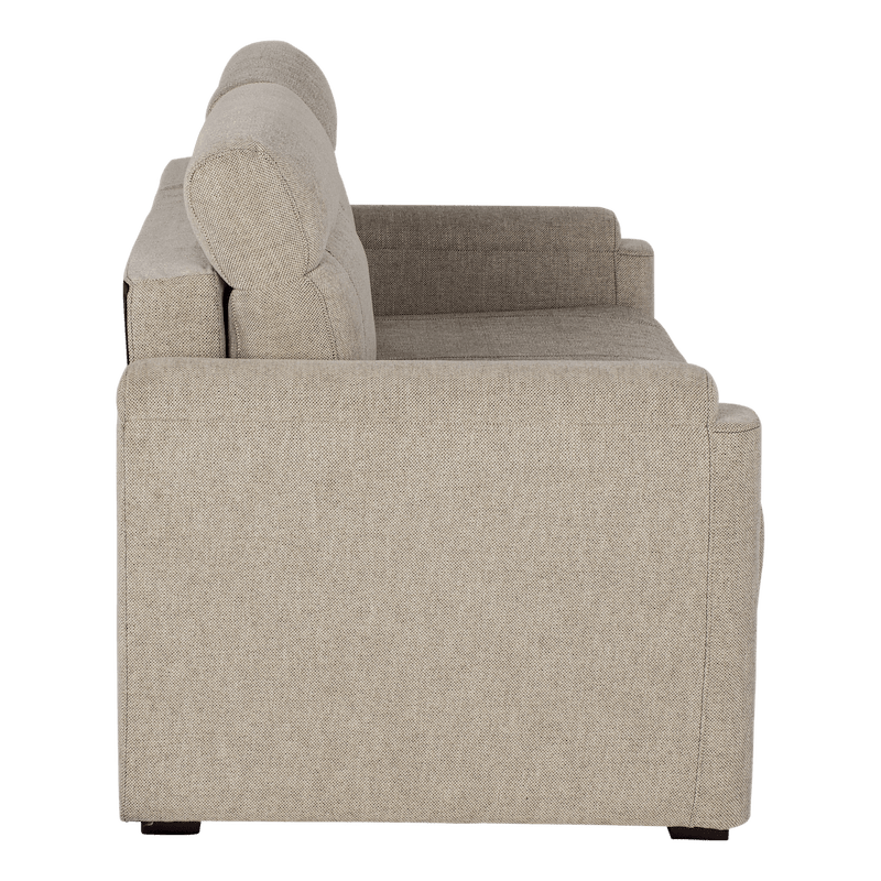 Destination Series 62" Tri-Fold Sofa – Norlina Beige (Polyester Upholstery)