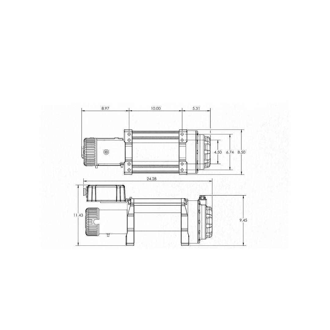 Superwinch 1518001 Tiger Shark 18,000-lb Planetary Winch