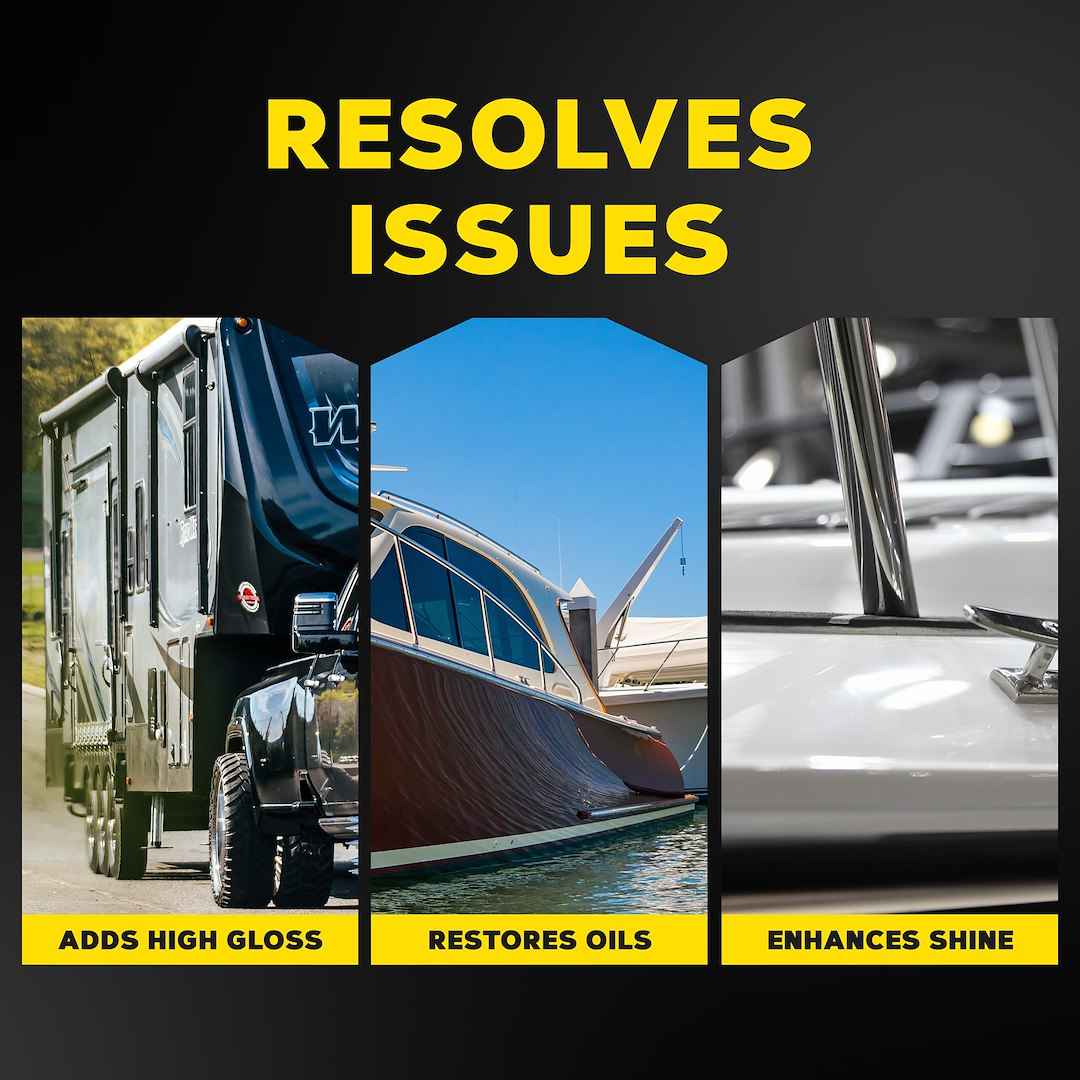 Meguiars M4516 Boat and RV Gelcoat Polish - 16 oz