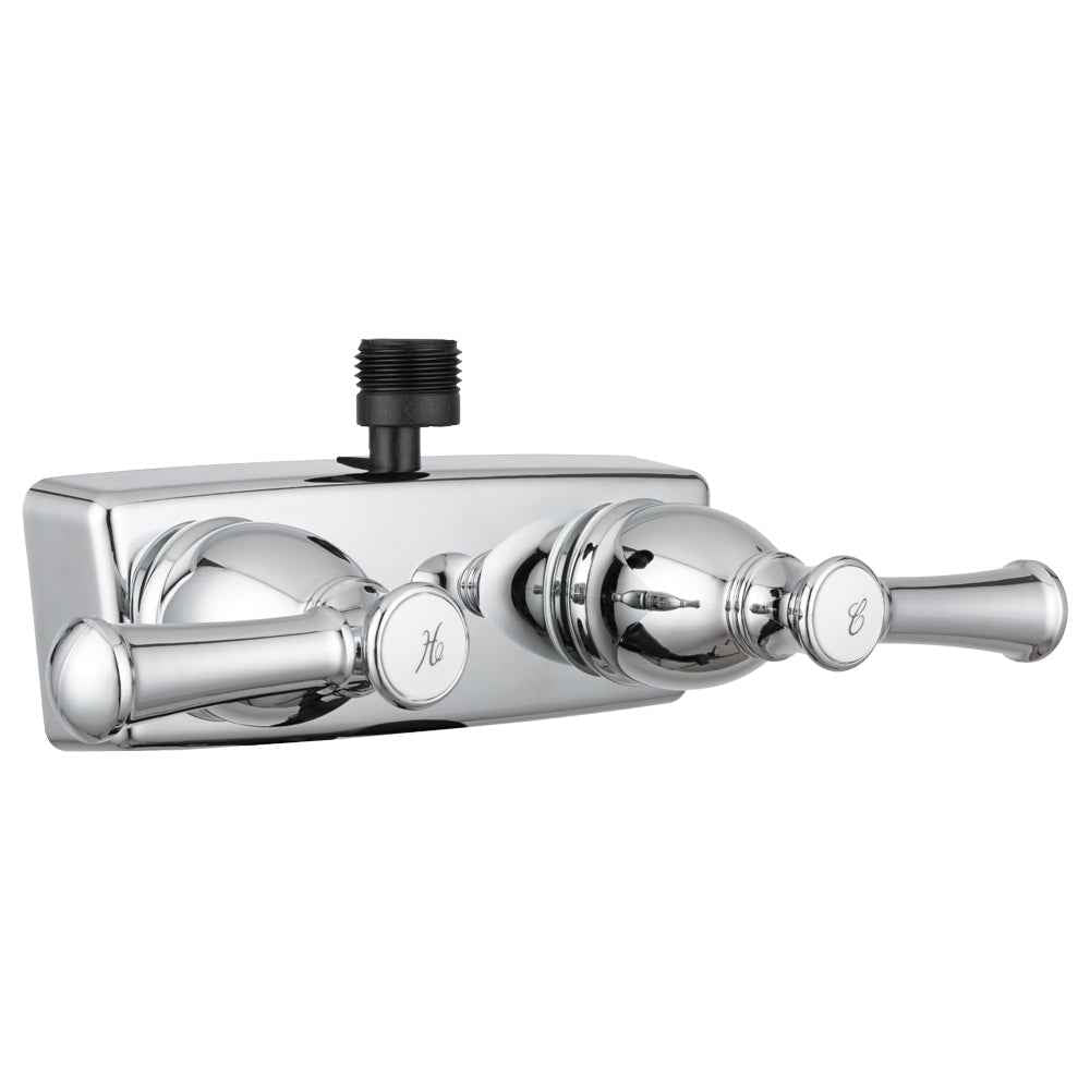 Dura Faucet DF-SA100L-CP Shower Valve - 4 in Centers, Chrome