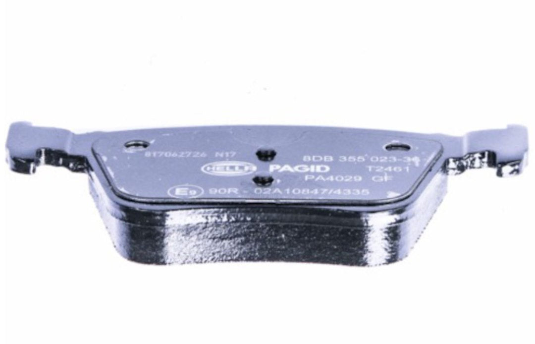 Hella Pagid 355023361 Low-Metallic Disc Brake Pad Set