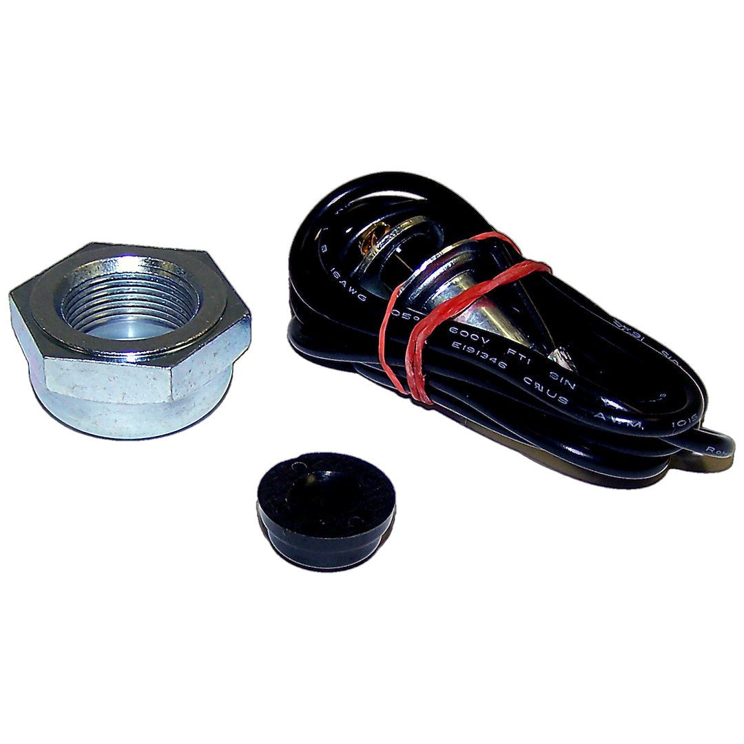 Crown Automotive A6742K Black/Silver Screw-On Horn Button Kit - image 2