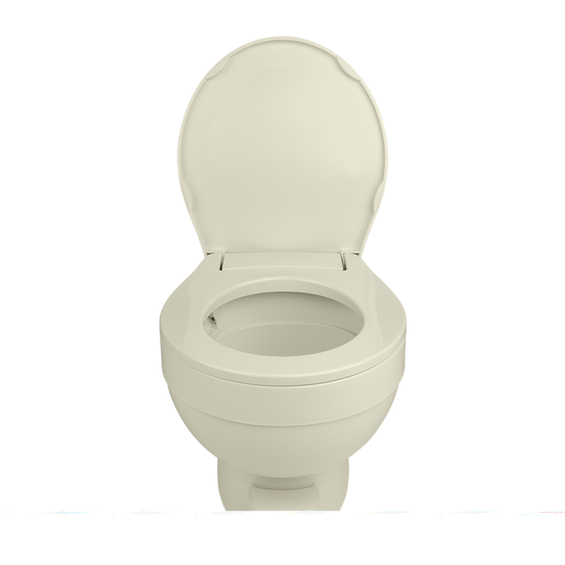 Thetford Aqua-Magic VI Low Profile RV Toilet – Pedal Flush, Parchment 31834