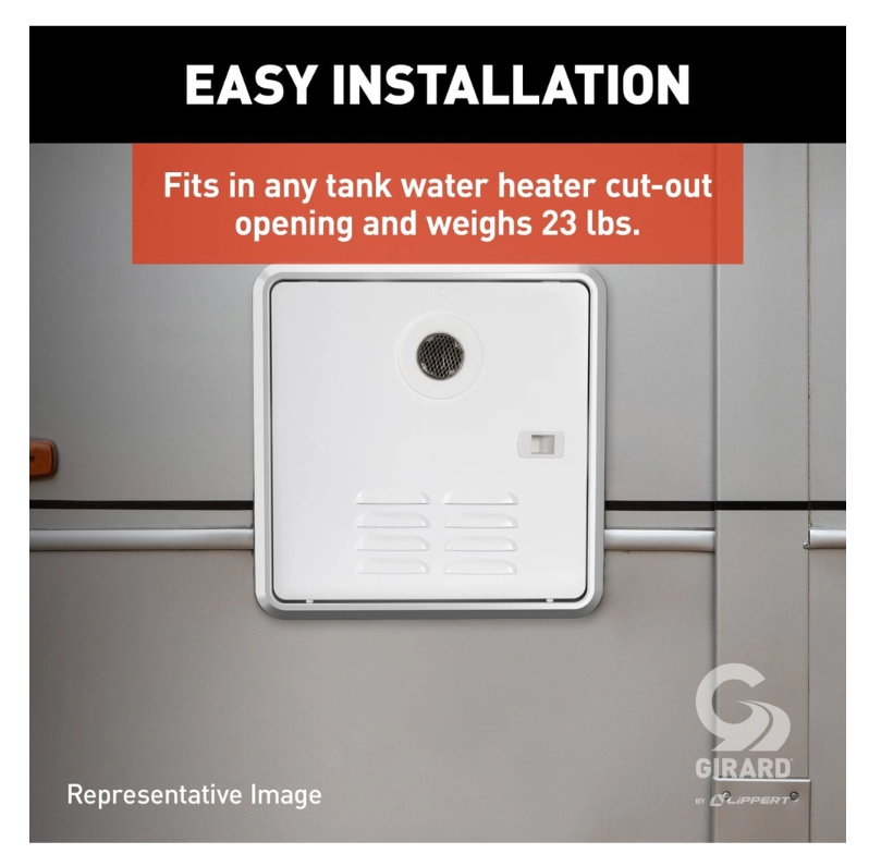 Girard Tankless RV Water Heater 42,000 BTU LP Gas On-Demand 2022107534