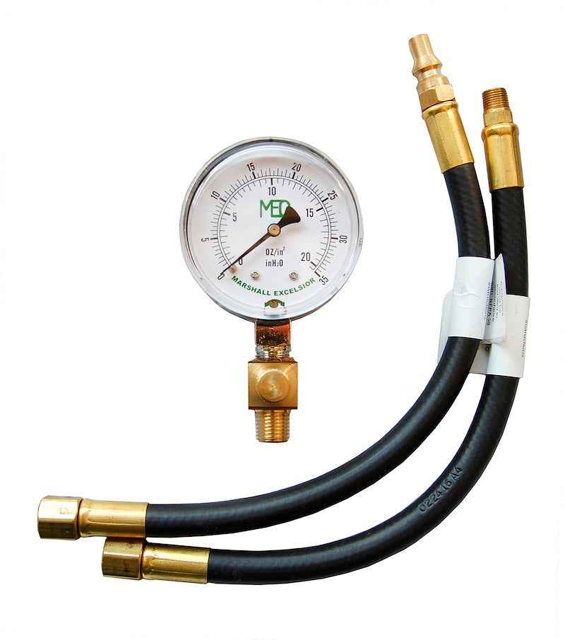 Marshall Excelsior ME-KIT-1 Propane Pressure Test Kit – 0–35" WC