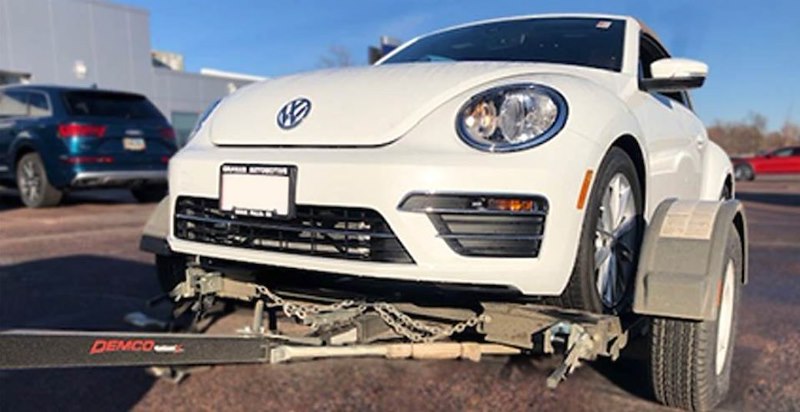 Demco RV 9713093 KarKaddy X Car Dolly – 4,800 lb Capacity with Surge Brakes