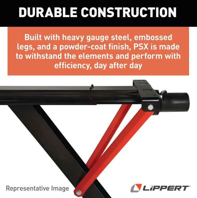 Lippert 2025012486 PSX1 Electric Trailer Stabilizer Jack – 30 Inch