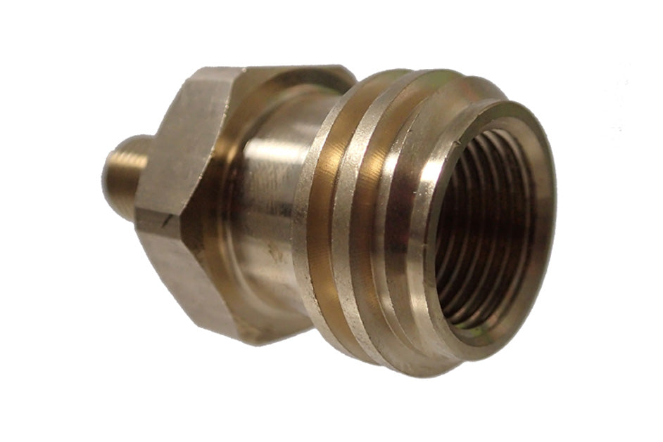 MB Sturgis Propane Adapter Fitting (204129MBS) – Material: Brass