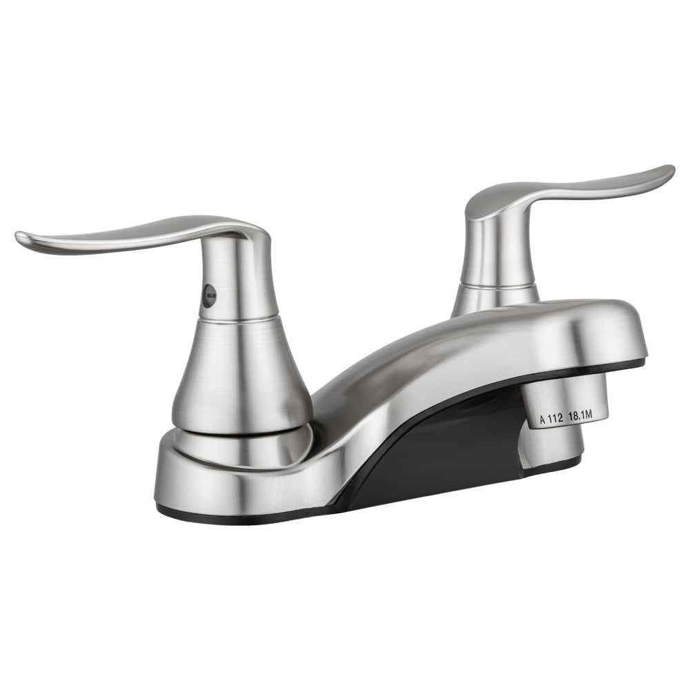 Dura Faucet DFPL700LHS RV Dual-Lever Arc-Spout Faucet