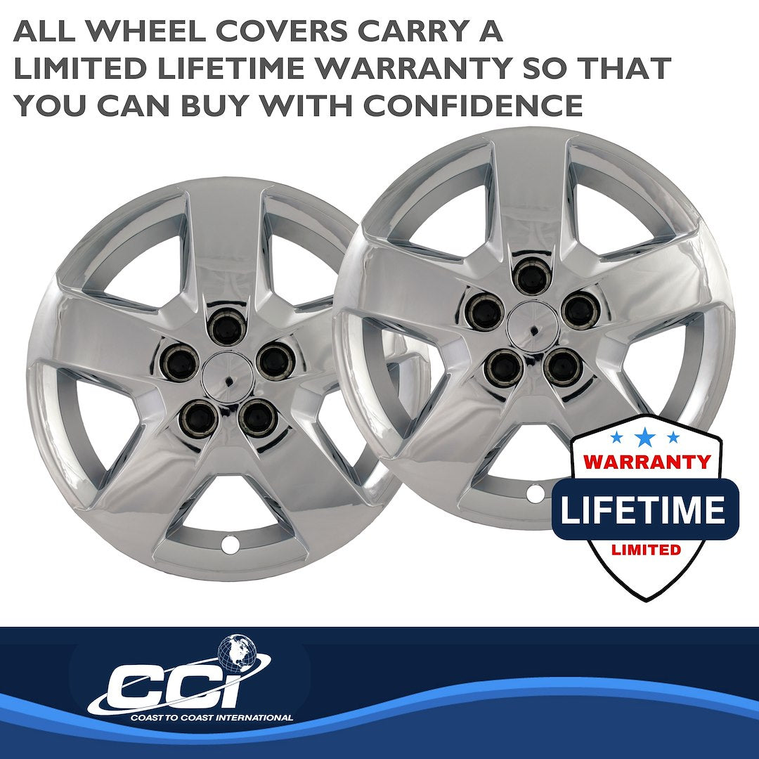Coast To Coast 44016C HHR 16-Inch Chrome Wheel Covers - image 3