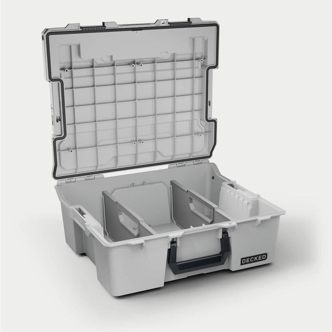 Decked A0020-HRAK-GRY Halfrack 32 Cool Gray Cargo Organizer
