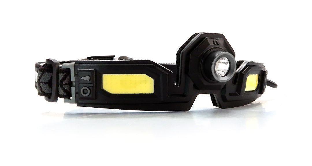 STKR Concepts 00387 FLEXIT Headlamp Pro 6.5, 650 Lumens