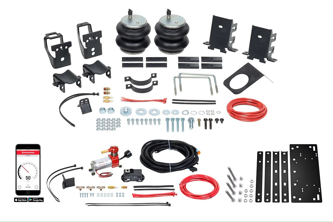 Firestone 2866 All-In-One 5,000-lb Ford Helper Spring Kit