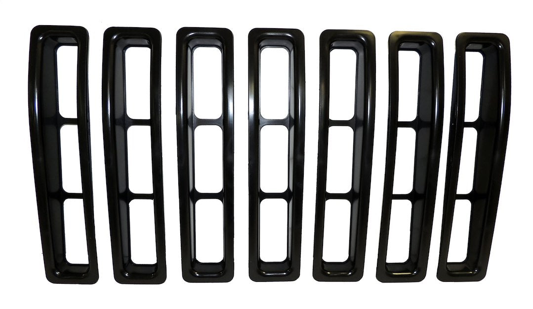 Crown Automotive RT26043 Seven-Piece Vertical-Slot Grille Set - image 1