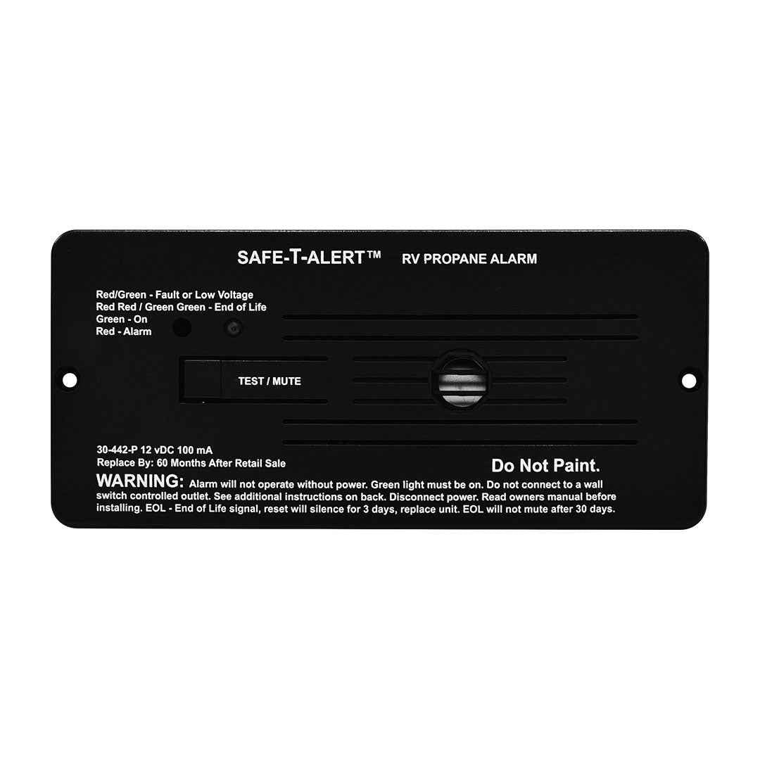MTI 30-442-P-BL RV Propane Leak Alarm - Black