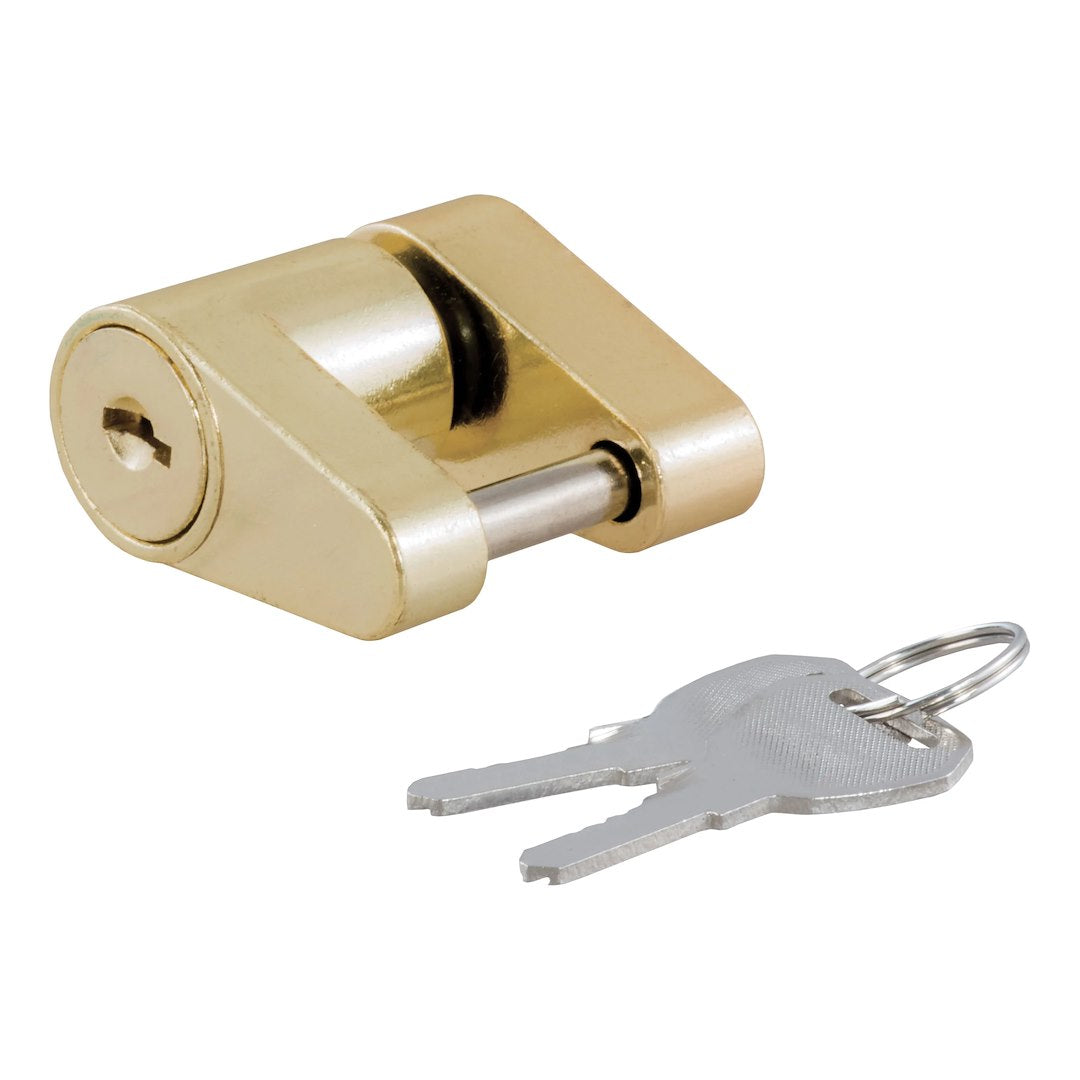 CURT Trailer Coupler Lock (23022) – Pin Size (In): 1/4 Inch