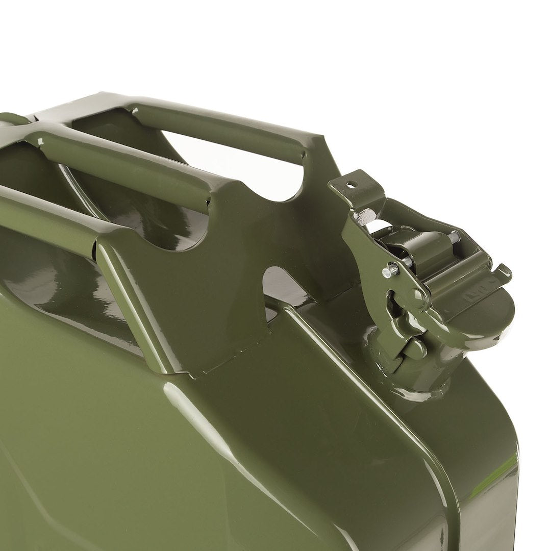 Rugged Ridge 17722.30 Green 20-Liter Metal Jerry Can