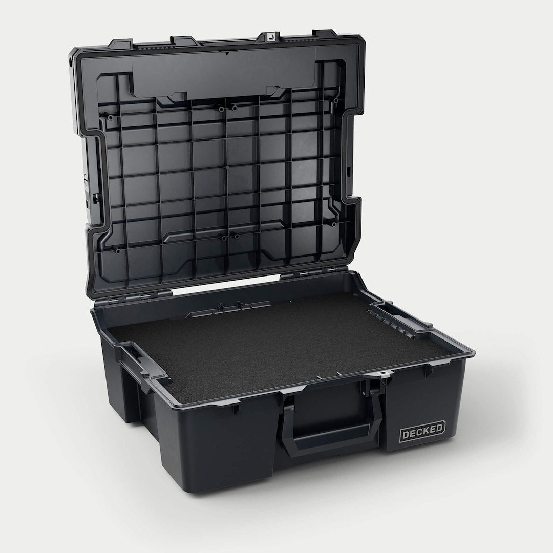 Decked A0020-HRAK-BLK Halfrack 32 Black 1.1-Cu-Ft Organizer