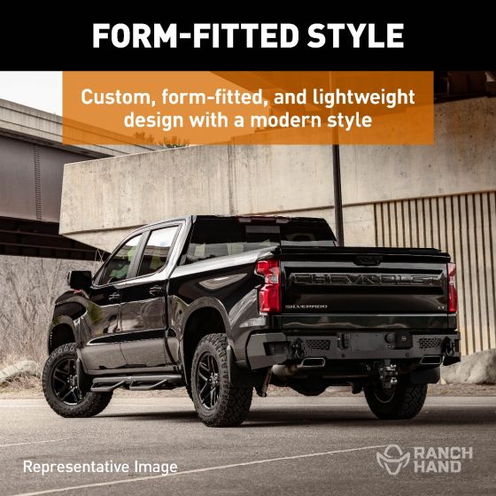 Ranch Hand MBC201BMSL Midnight Rear Bumper for Chevy HD