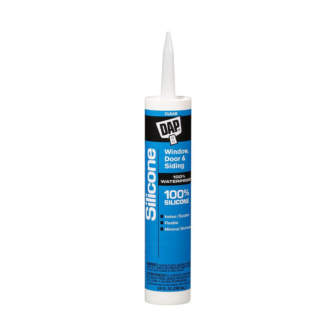 DAP 10.1 Ounce Clear Paste Caulk Sealant (7079808641)
