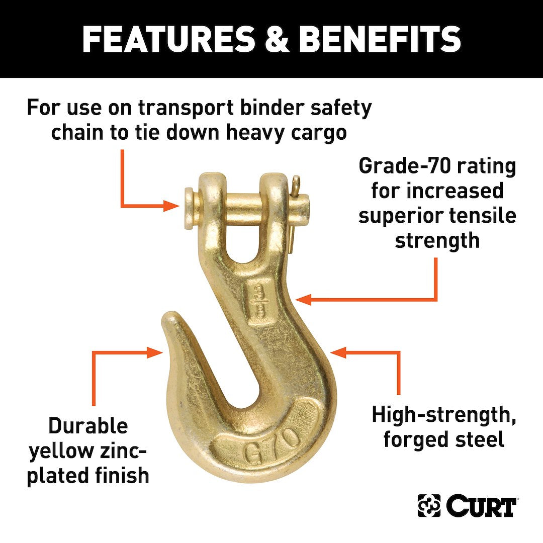 CURT Trailer Safety Chain Hook (81438)