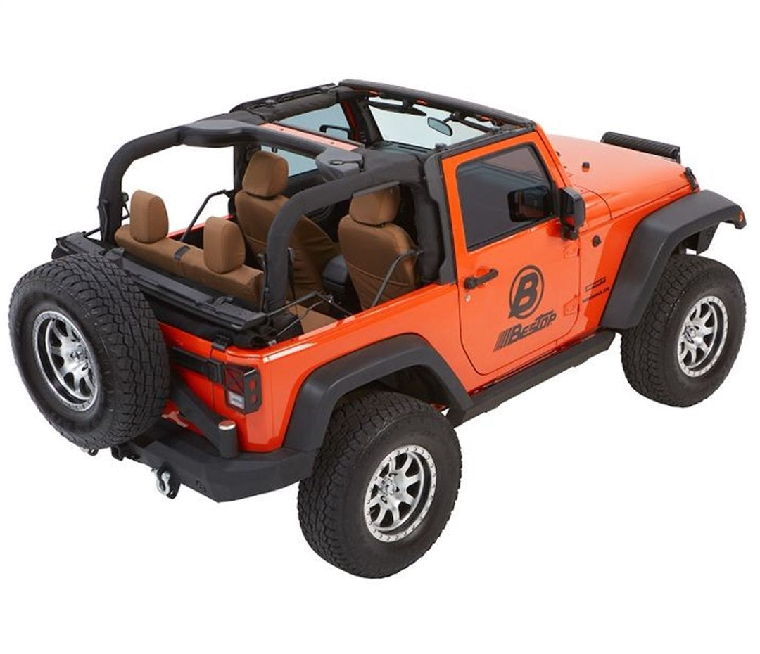 Bestop Trektop™ Glide Soft Top Black Diamond 54922-35 - image 3