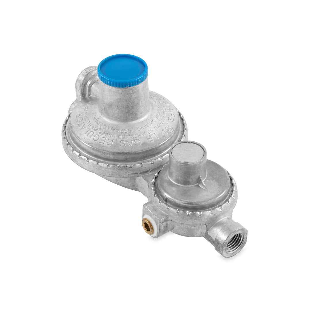 Camco 59313 Two-Stage Propane Regulator - Vertical